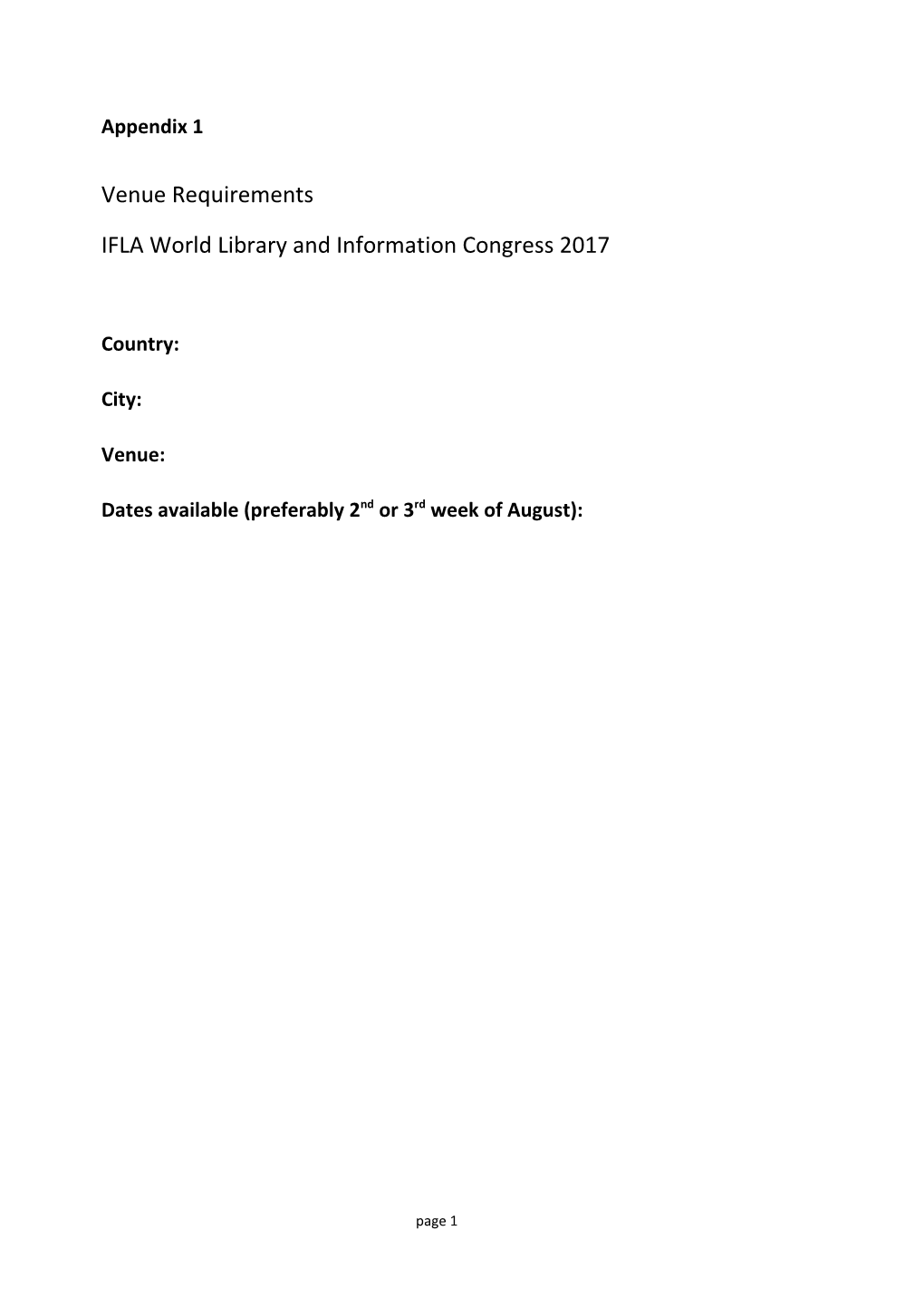 IFLA World Library and Information Congress 2017