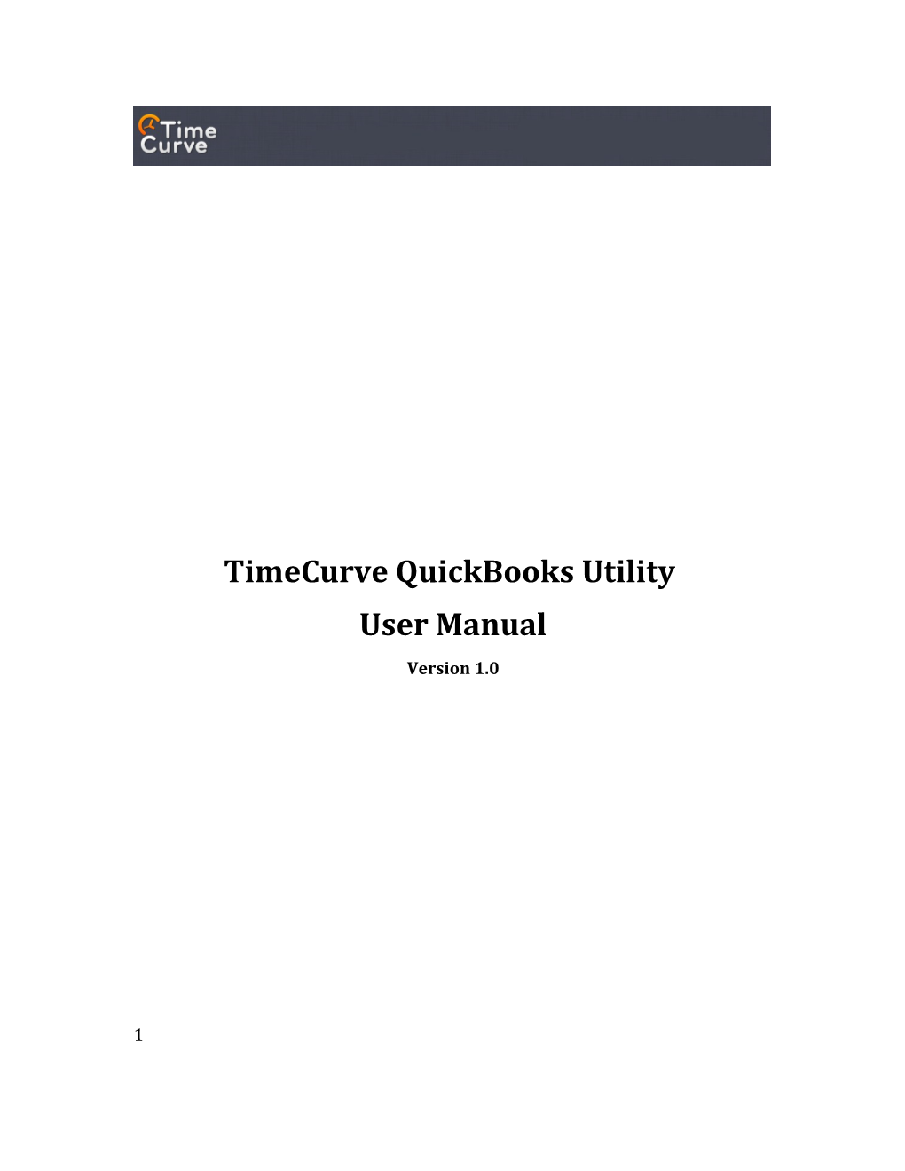1.1 Purpose of Quickbooks Utility Application 3