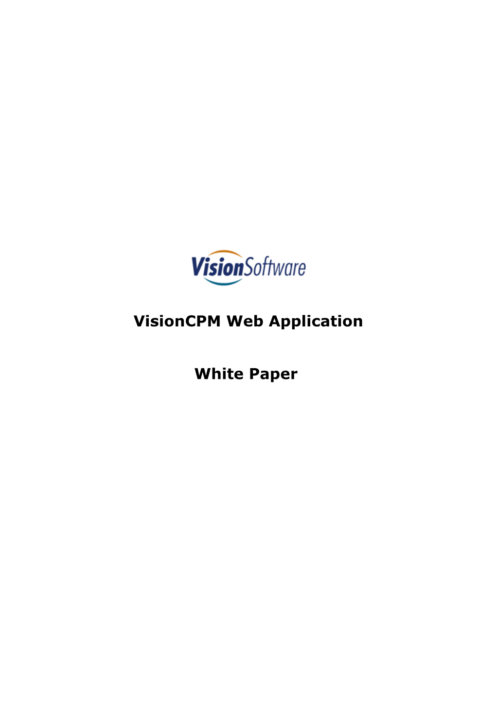 Visioncpm Web Application