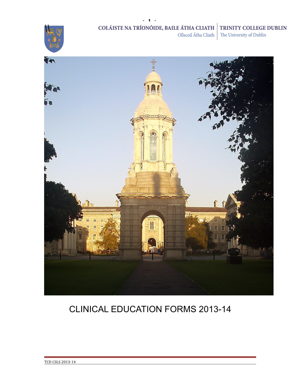 Clinical Speech & Language Studies, Trinity College, Dublin