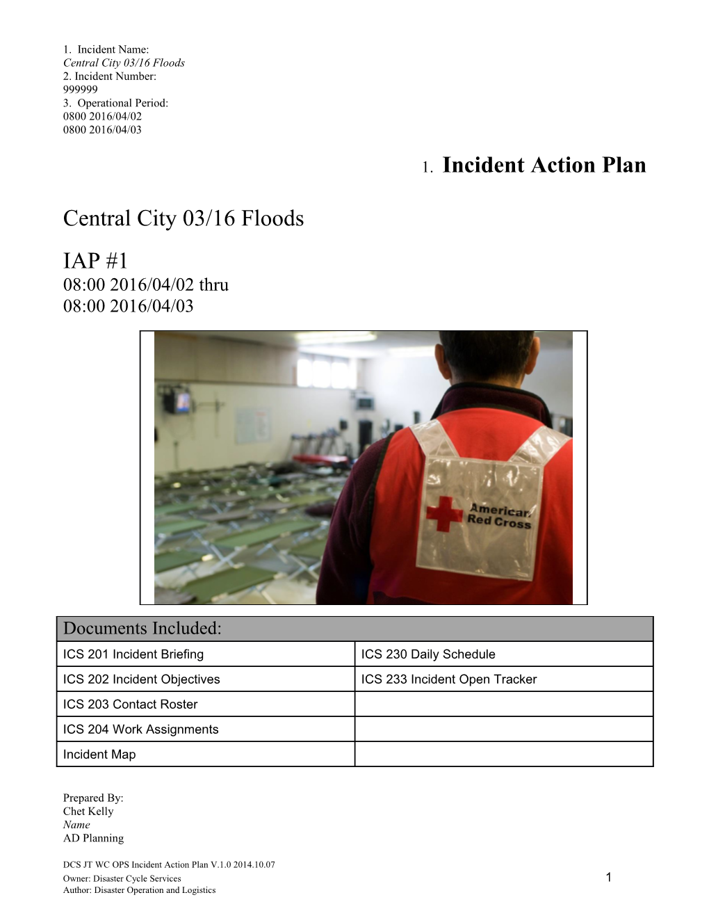 Incident Action Plan s3