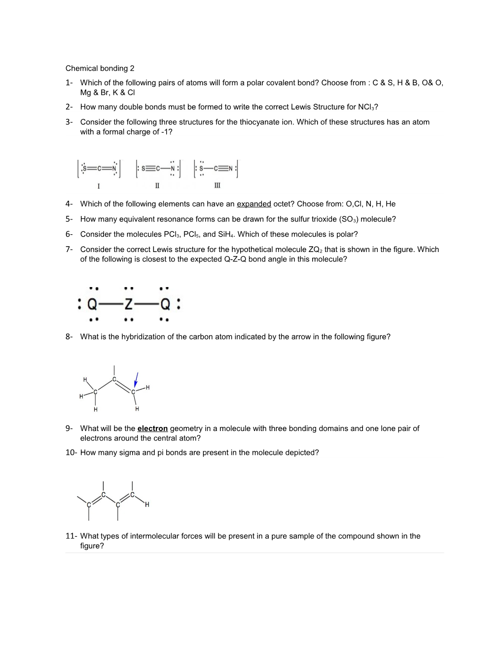 Chemical Bonding 2