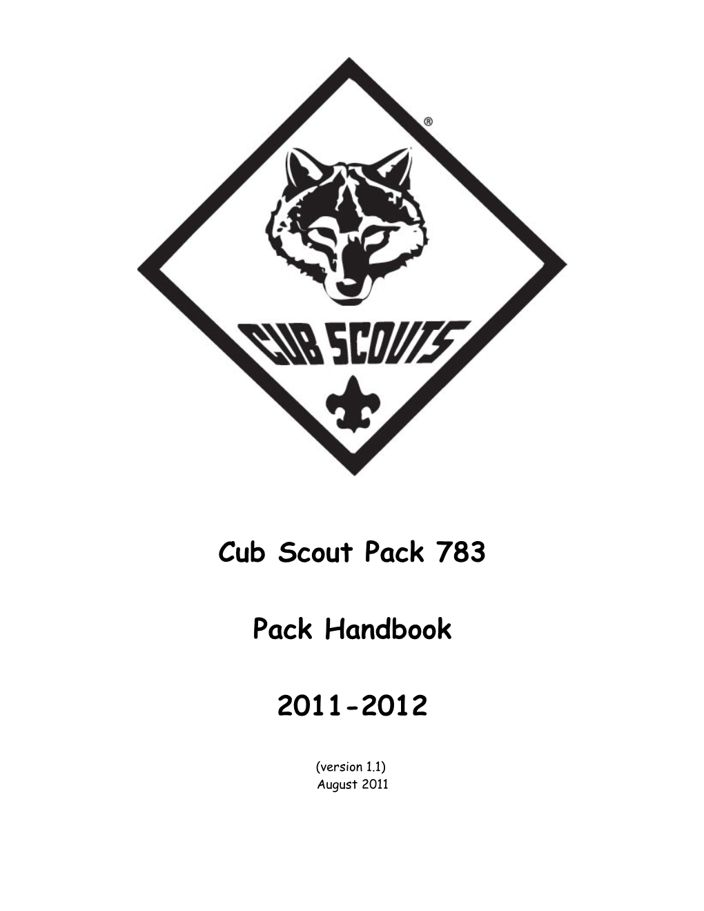 Cub Scout Pack 783