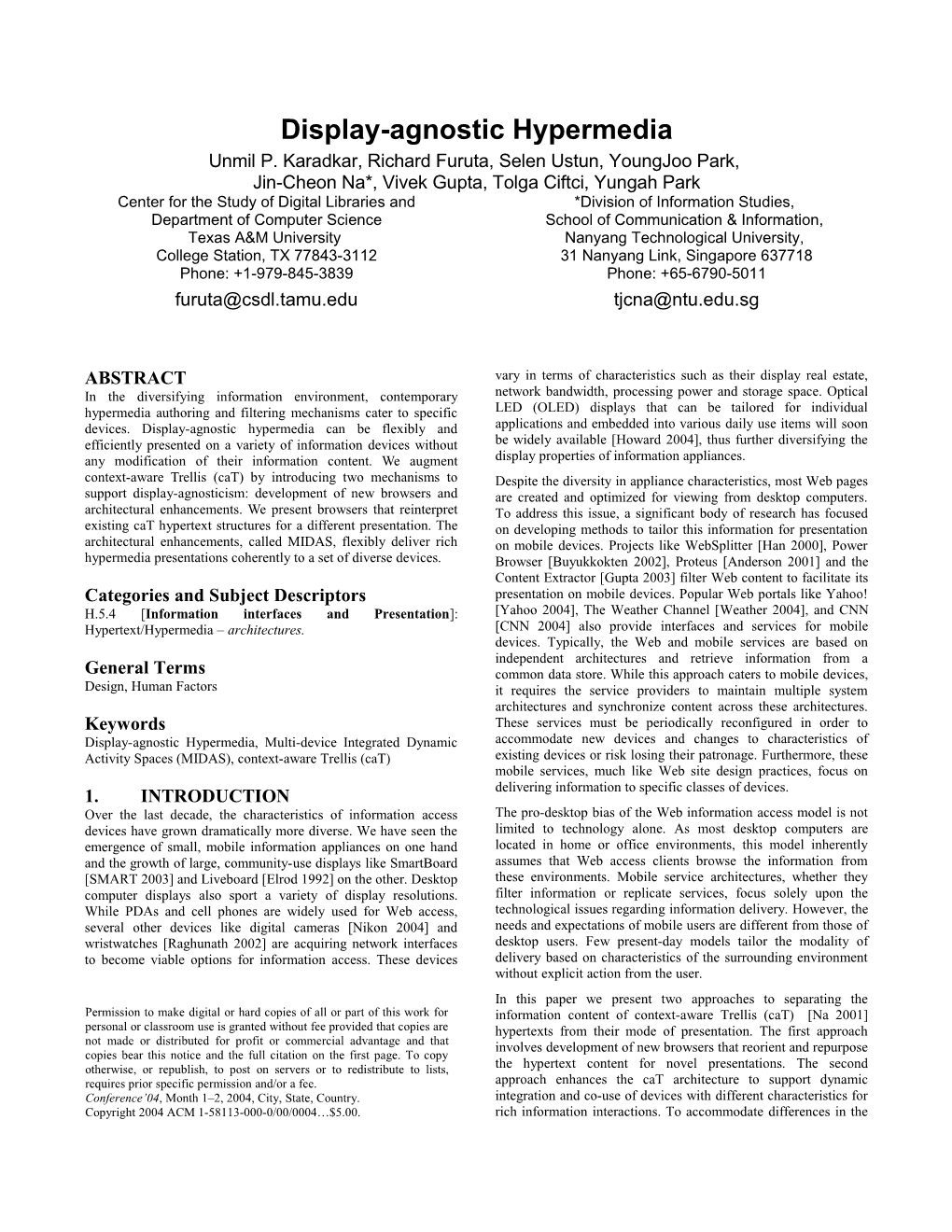 Proceedings Template - WORD s10