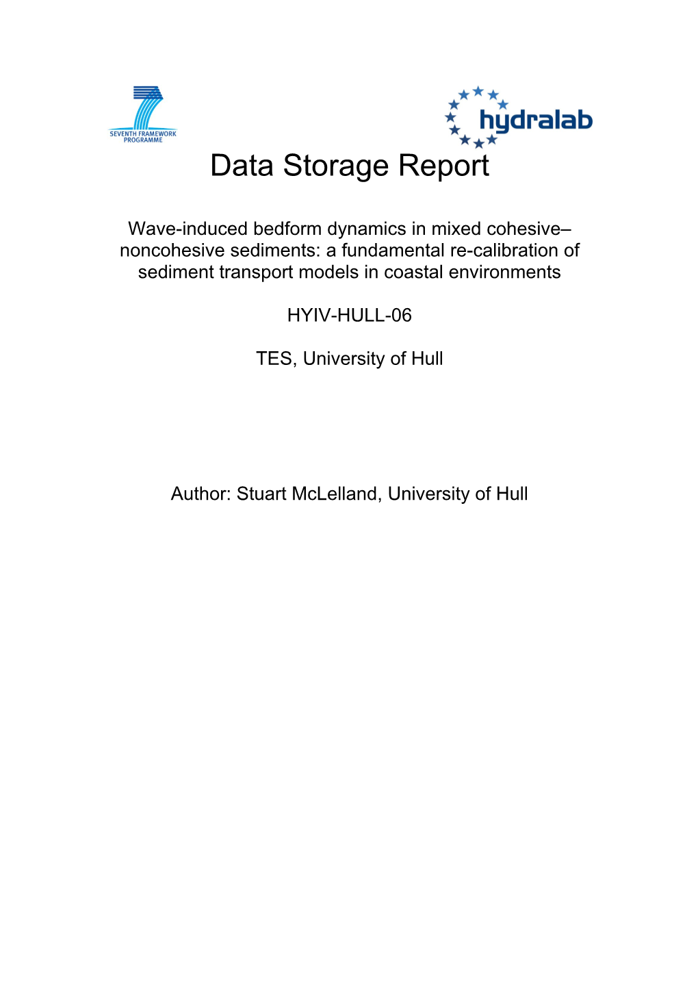 Data Management Report