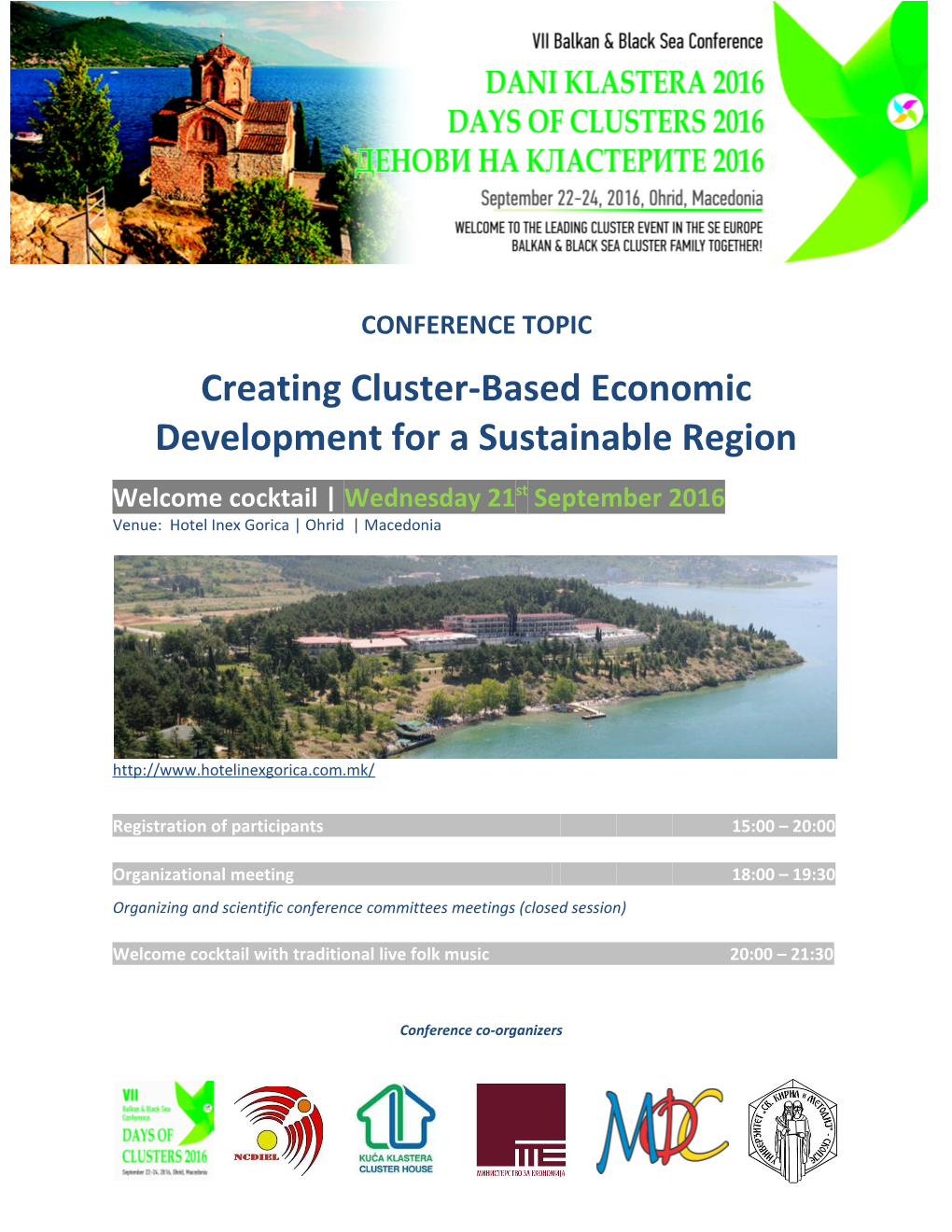 Creating Cluster-Based Economic Development for a Sustainable Region