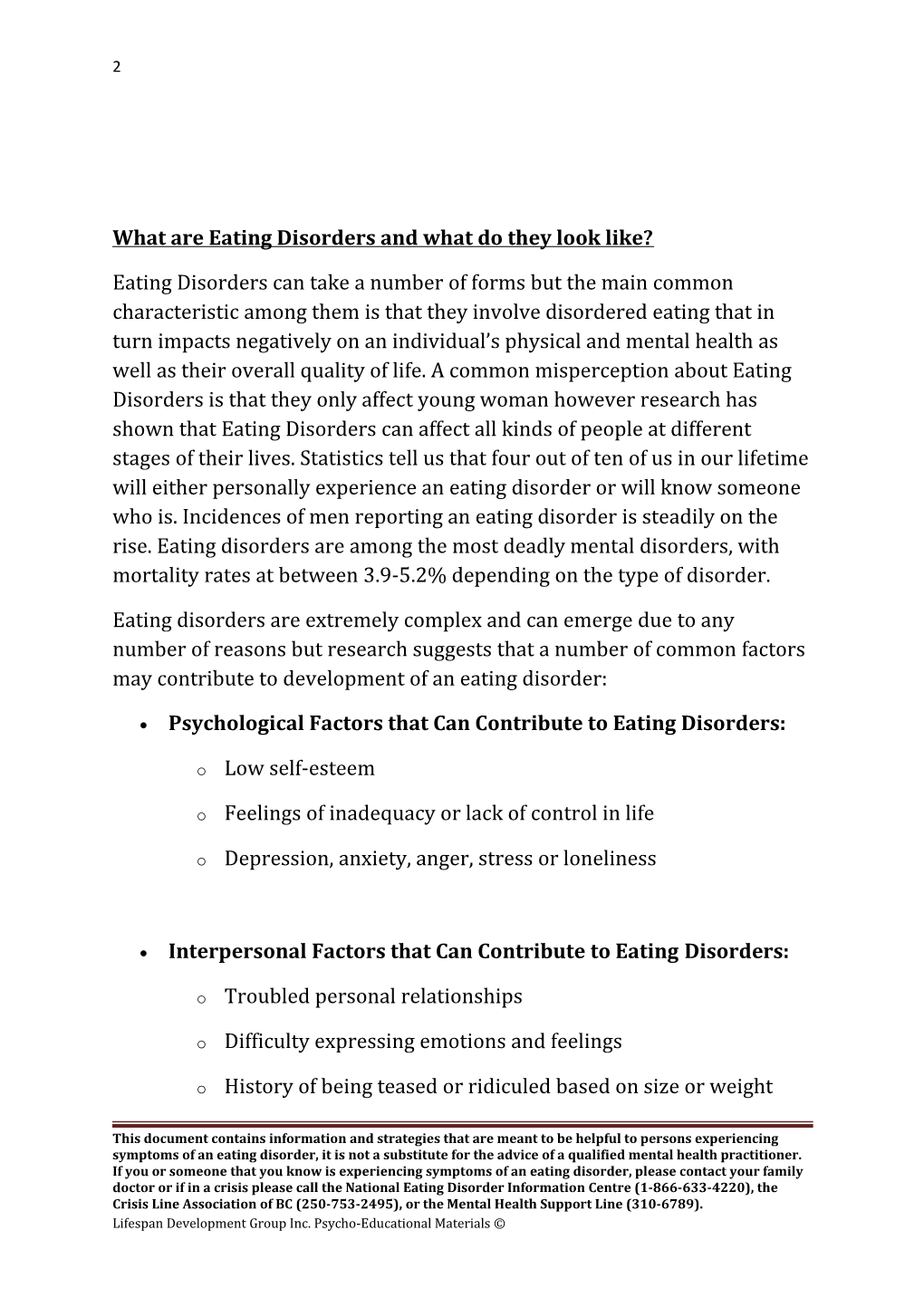 What Are Eating Disorders and What Do They Look Like?
