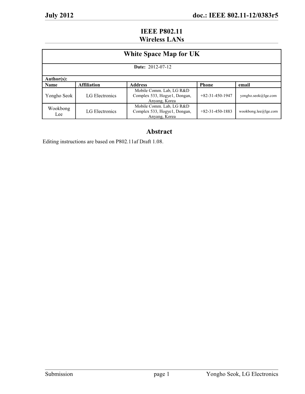 Interpretation of a Motion to Adopt s15