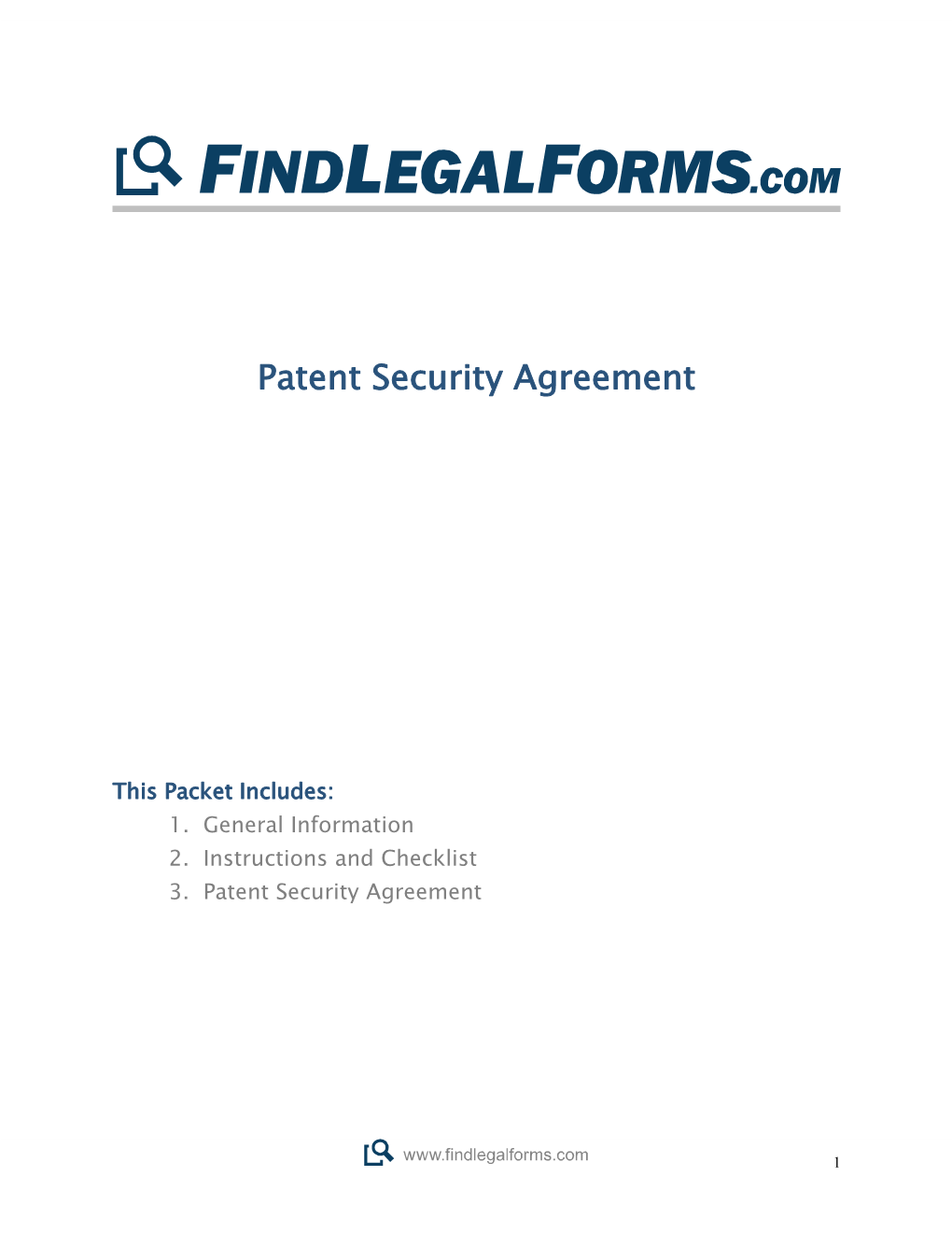 Patent Security Agreement