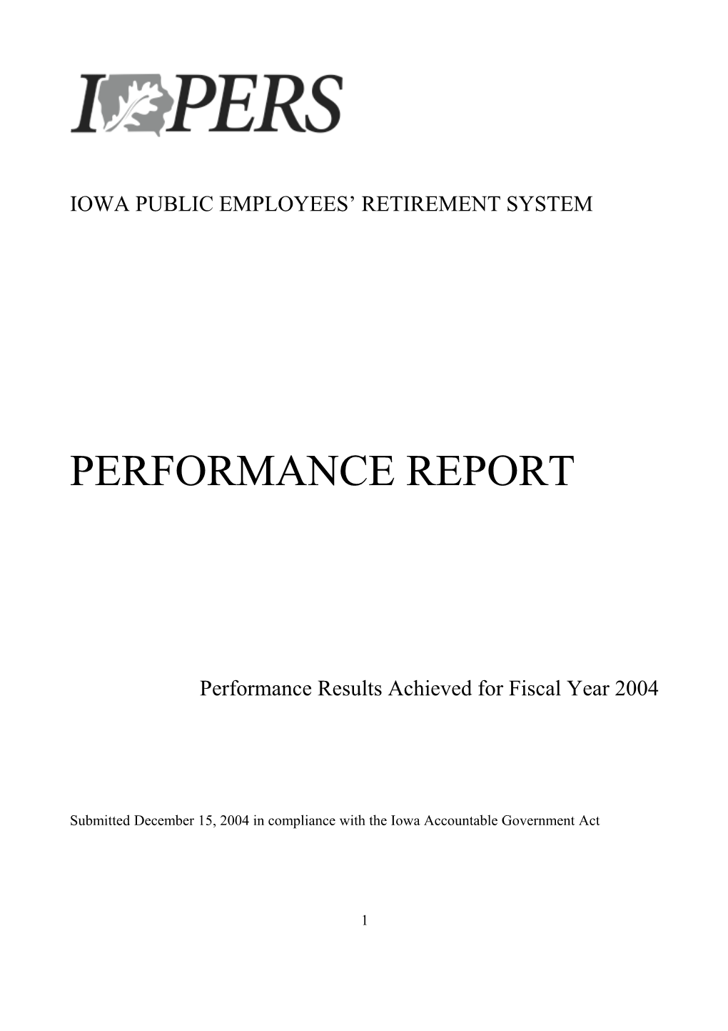 Iowa Public Employees Retirement System