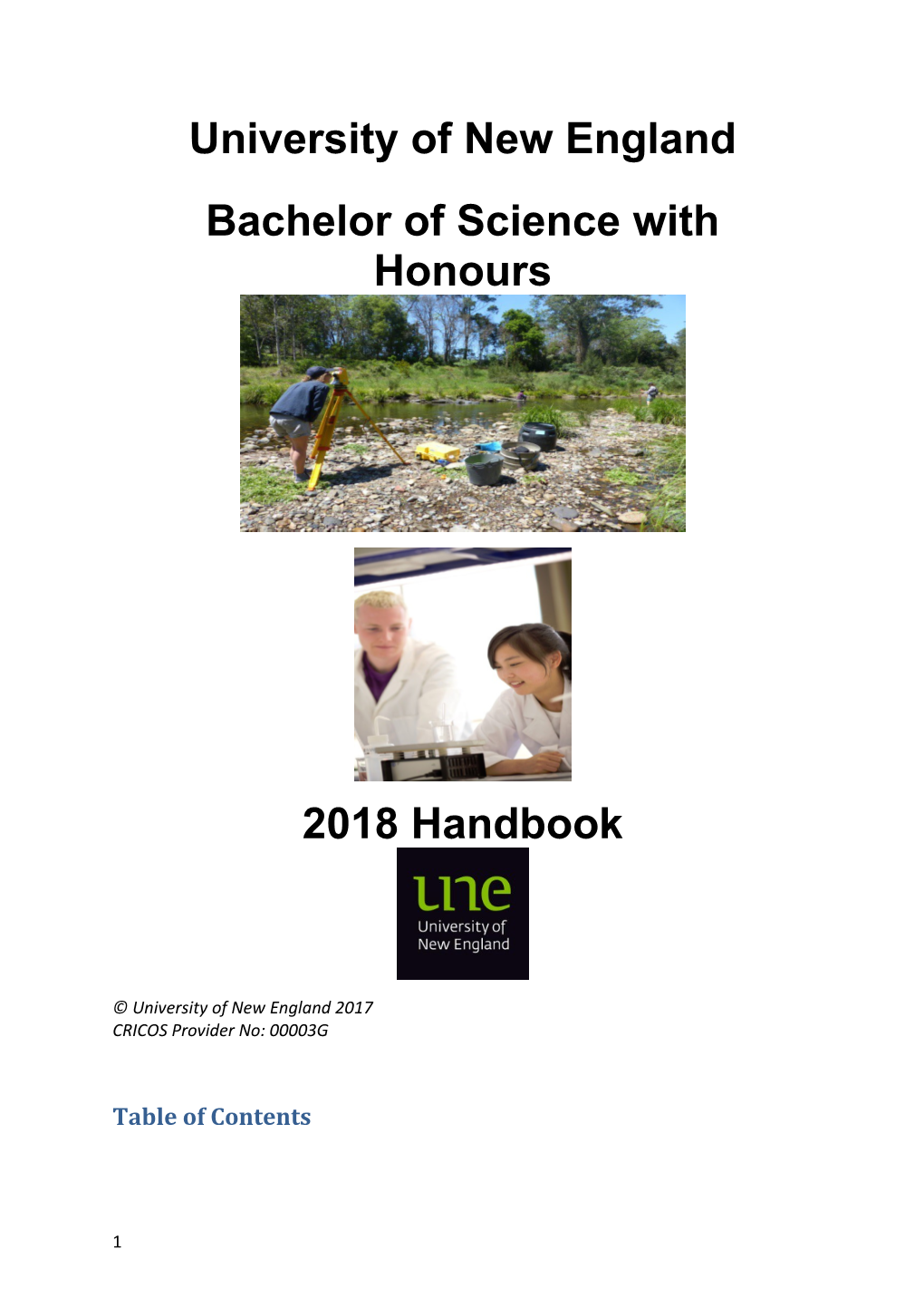 Bachelor of Science with Honours