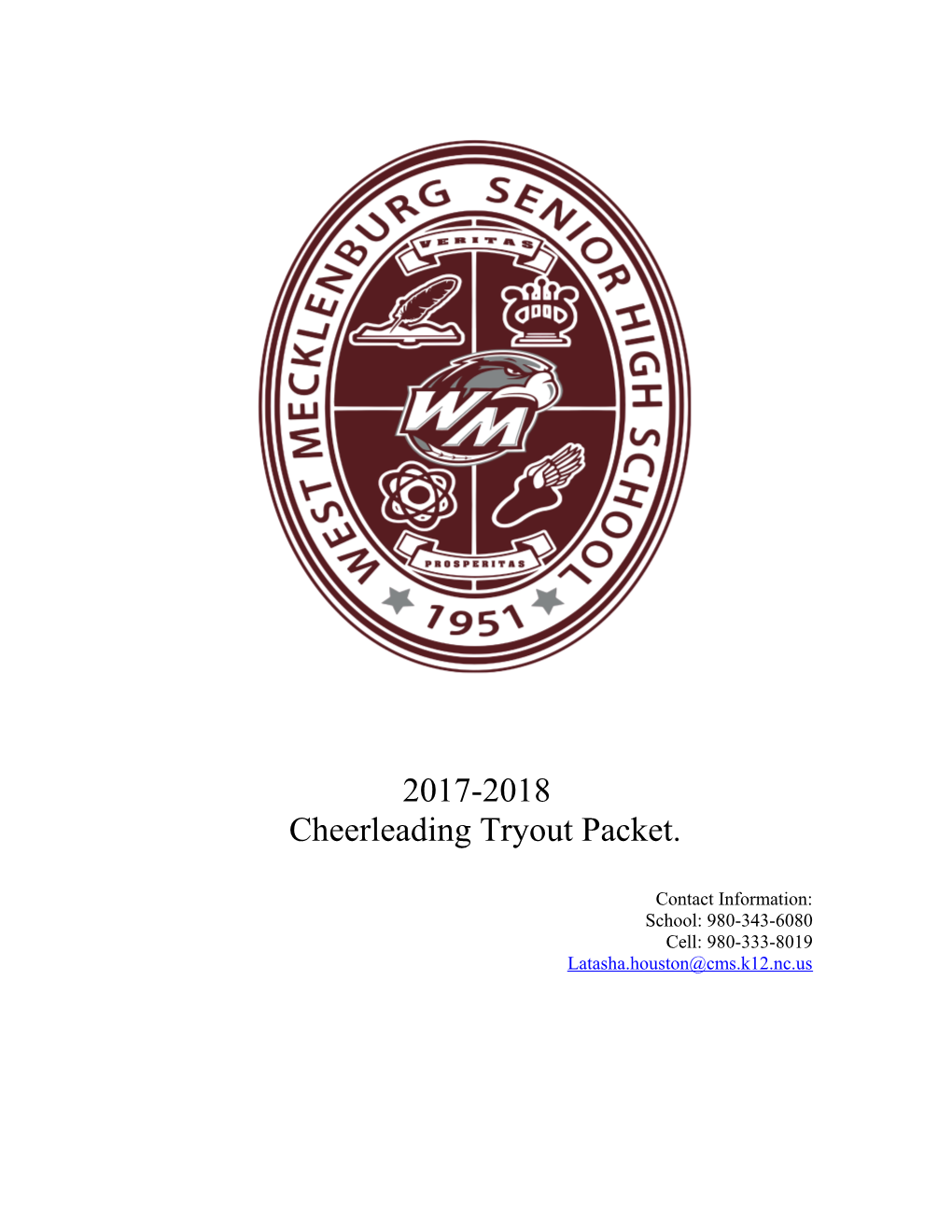 Cheerleading Tryout Packet