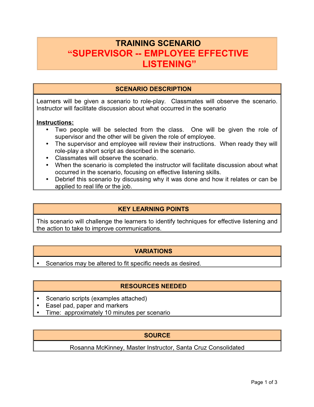 Supervisor Employee Effective Listening