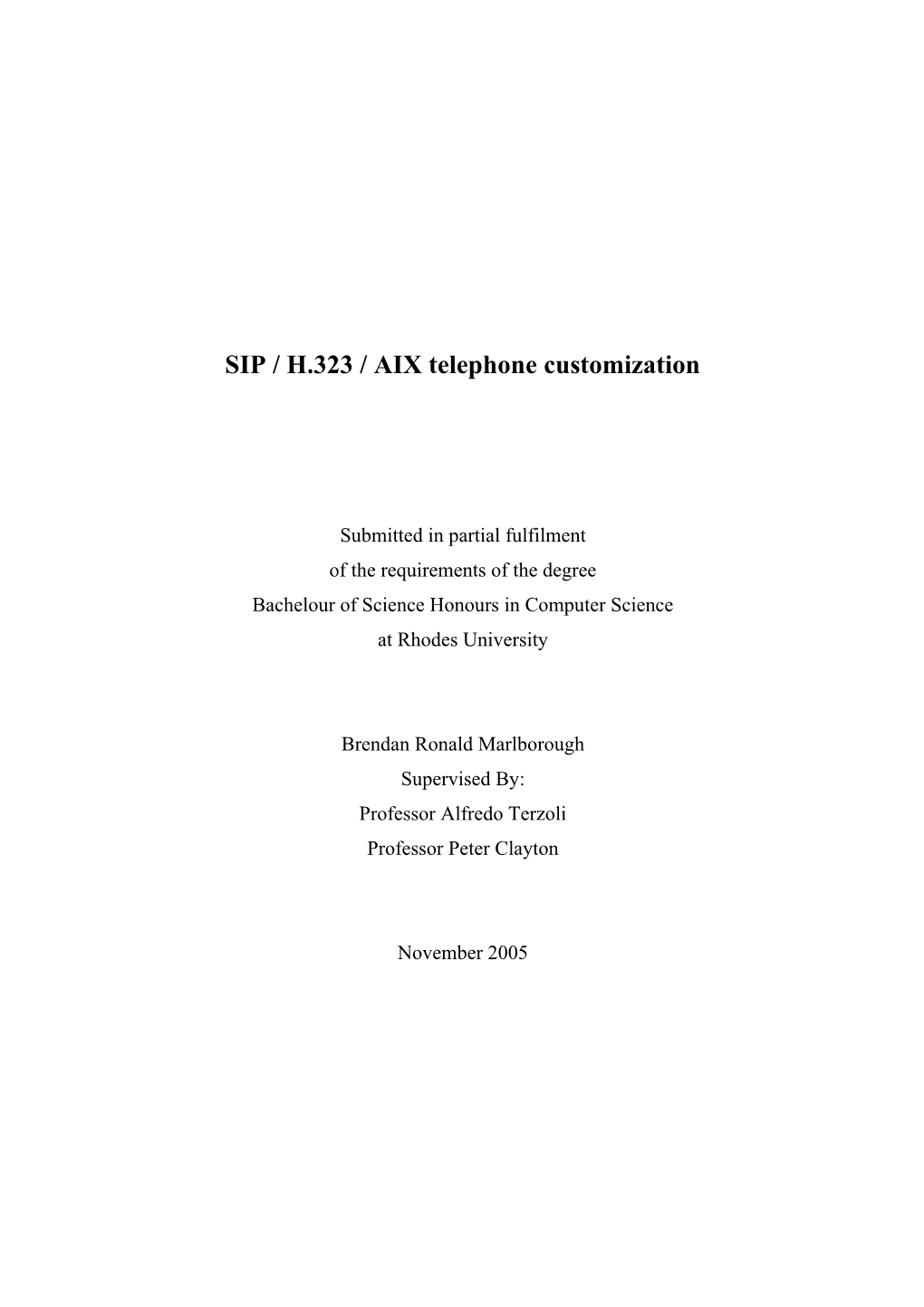 SIP / H323 / IAX Telephone Customisation