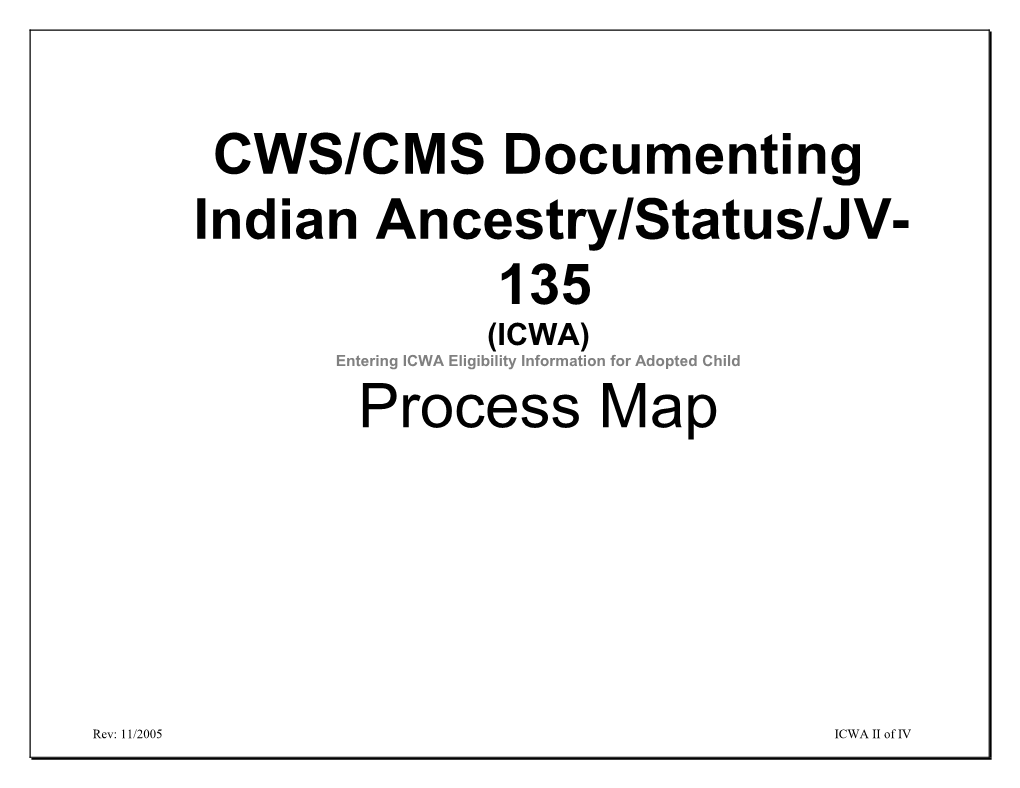 ICWA for and Adopted Child