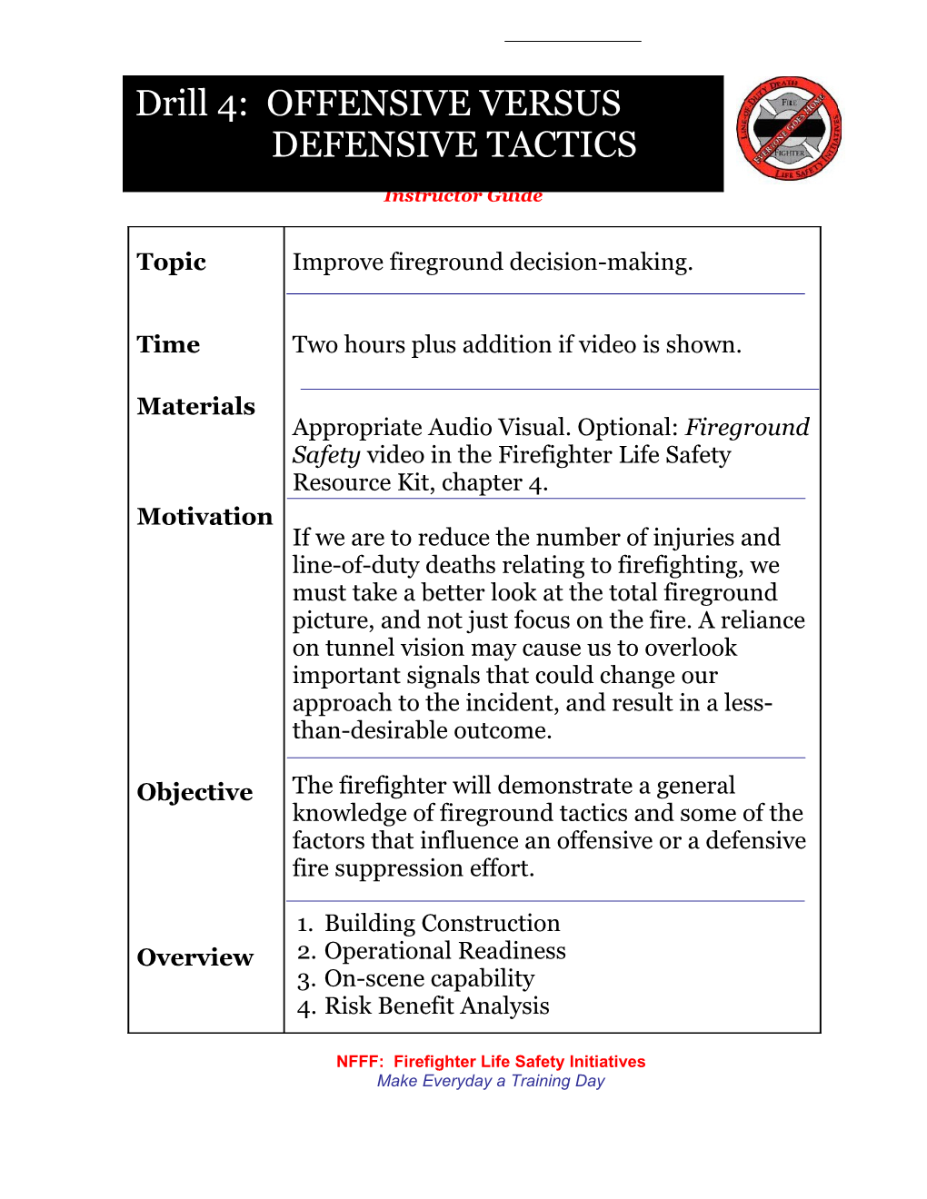 Apparatus Driving and Operations s5