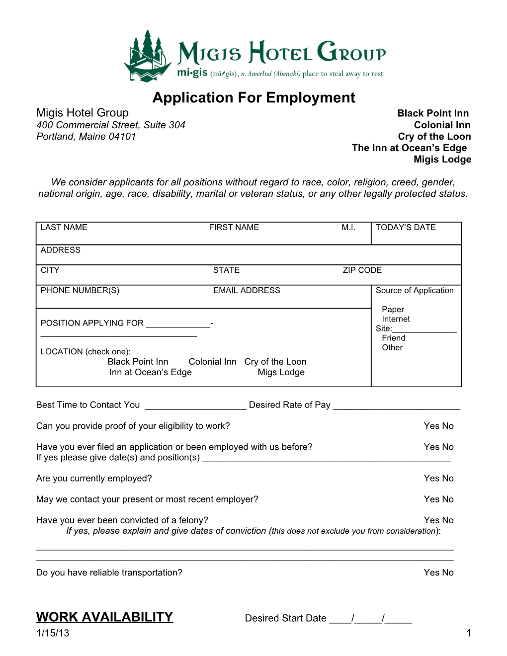 Application for Employment s3