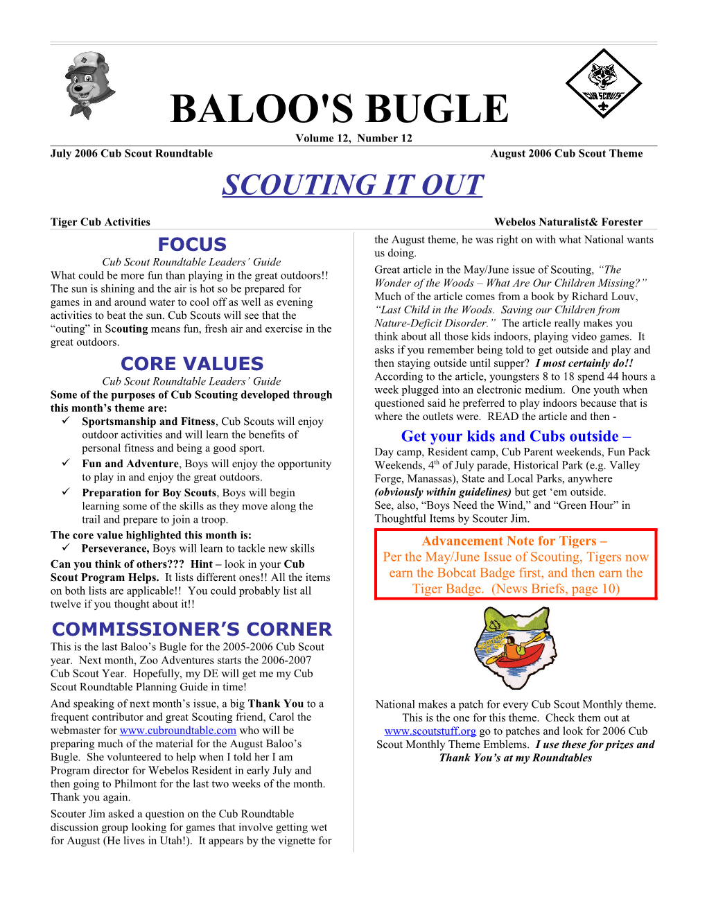 BALOO's BUGLE Page 36