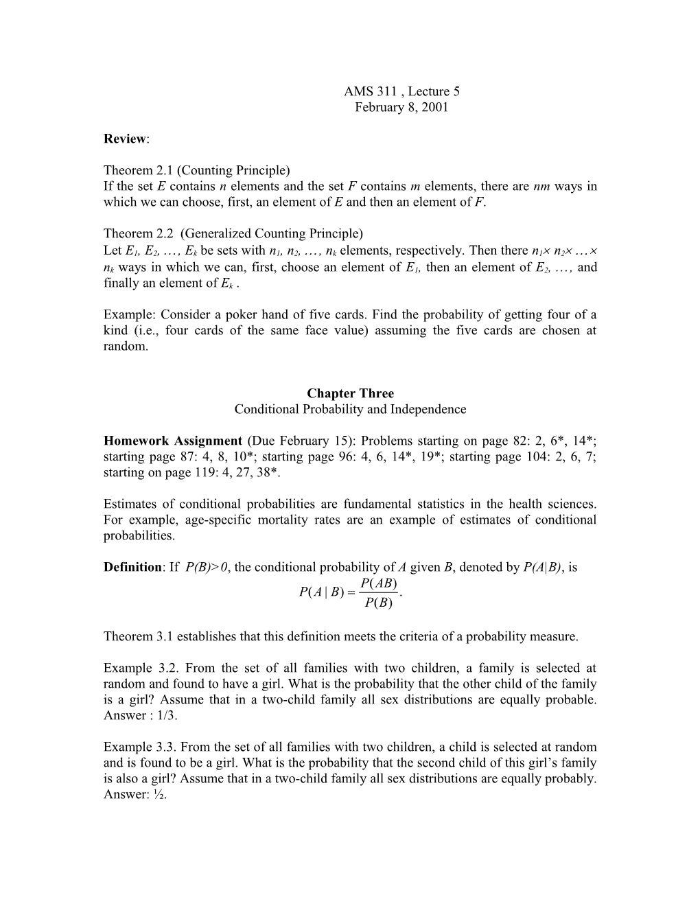 Theorem 2.2 (Generalized Counting Principle)