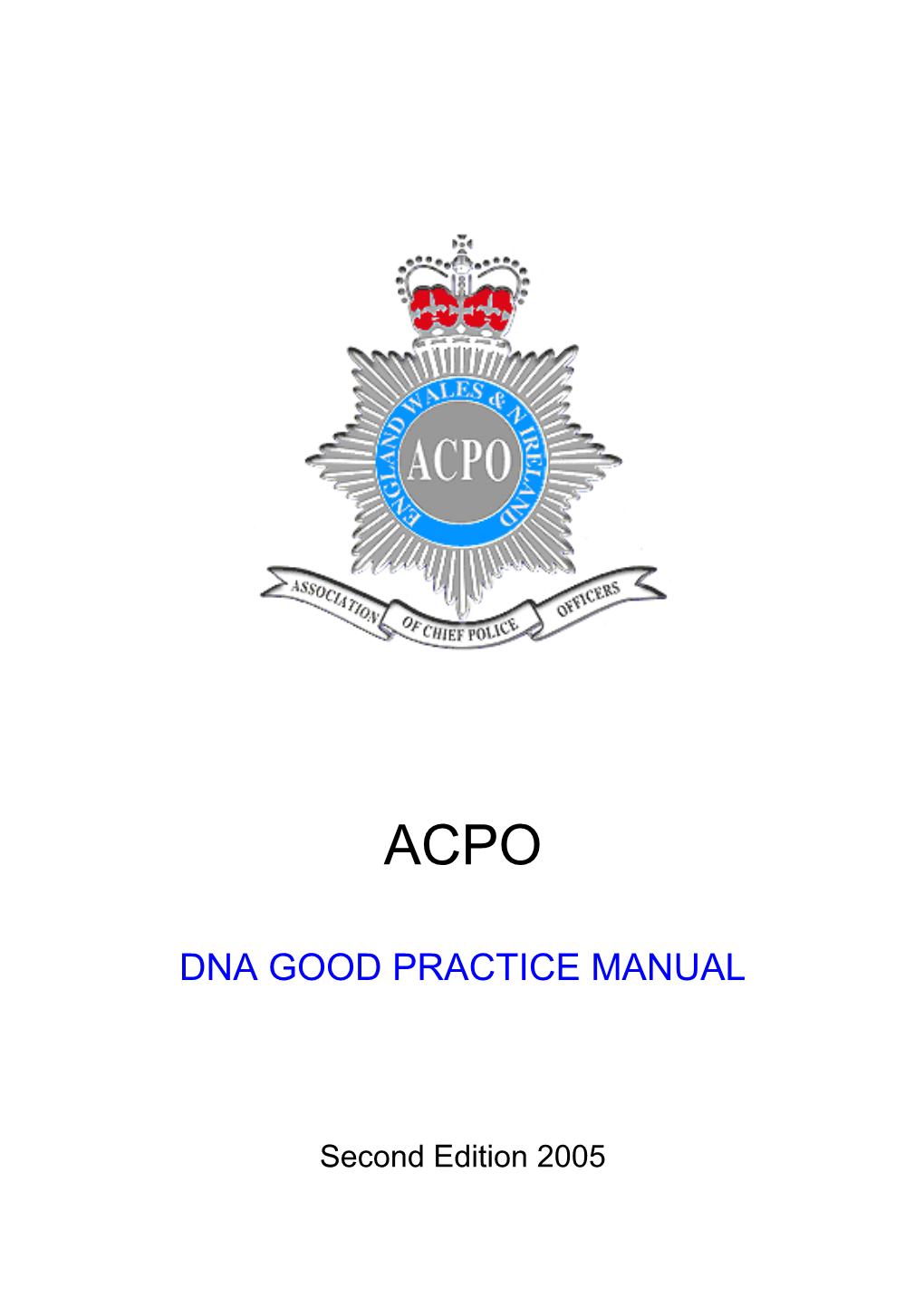 Dna Good Practice Manual