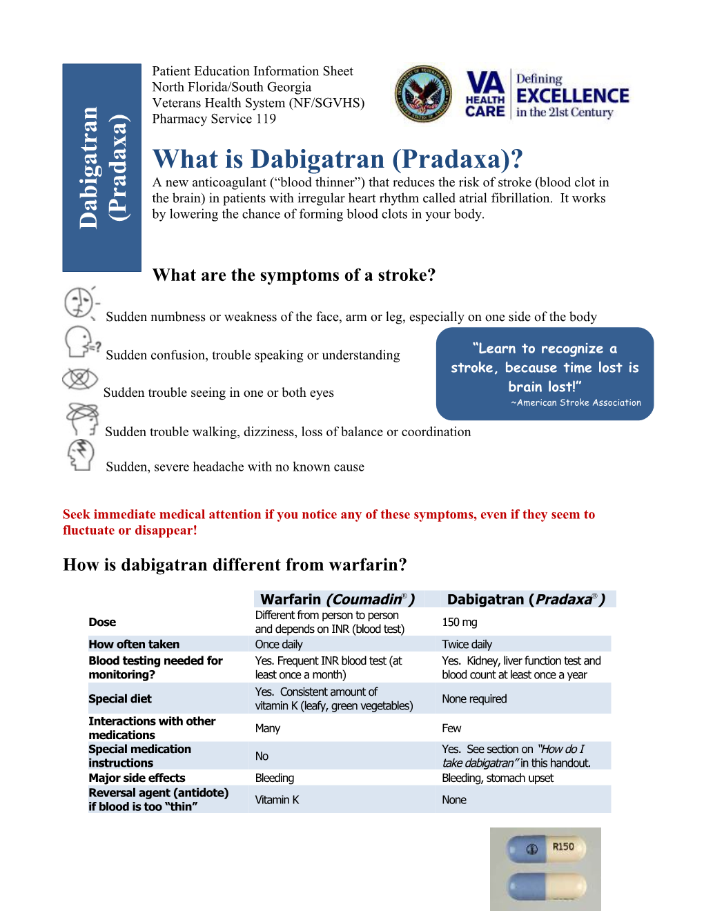 What Is Dabigatran (Pradaxa)?