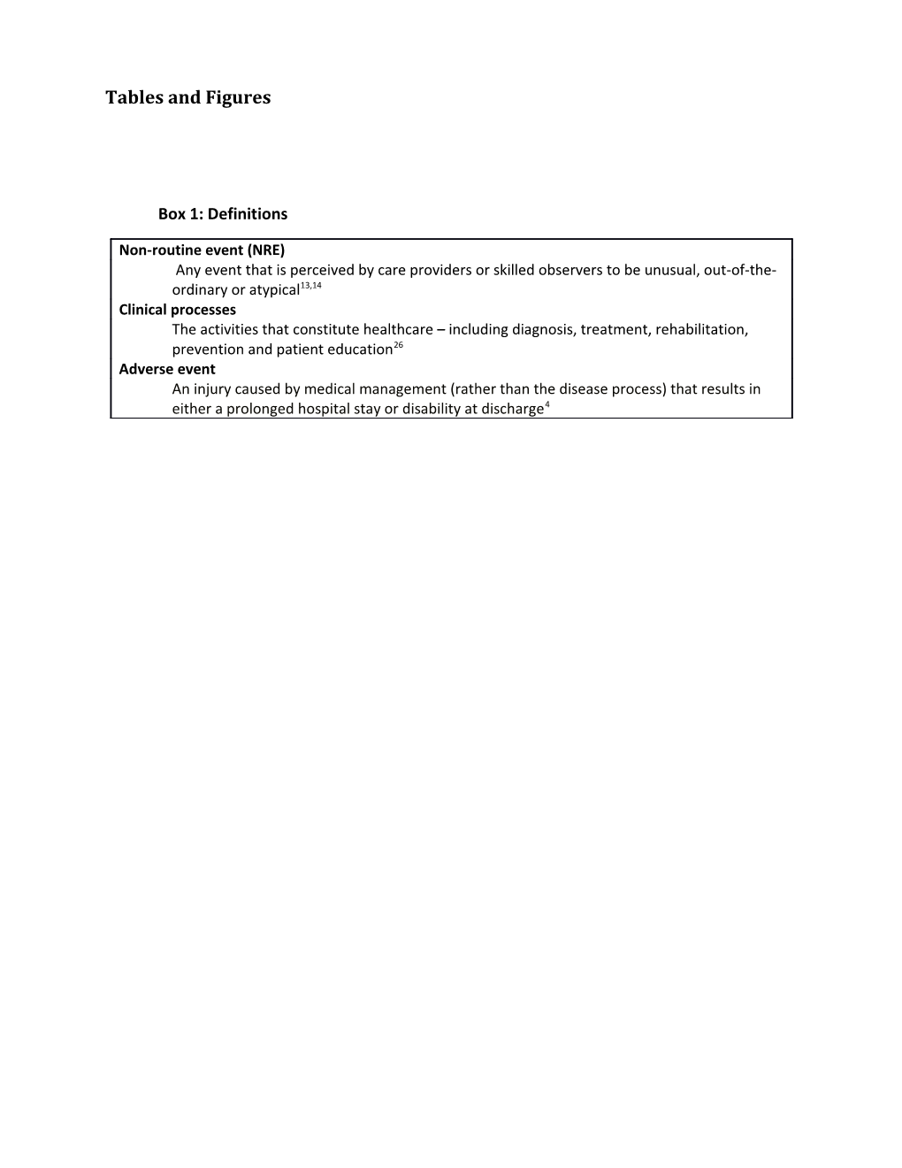 Table 1: Examples of Coding Classification