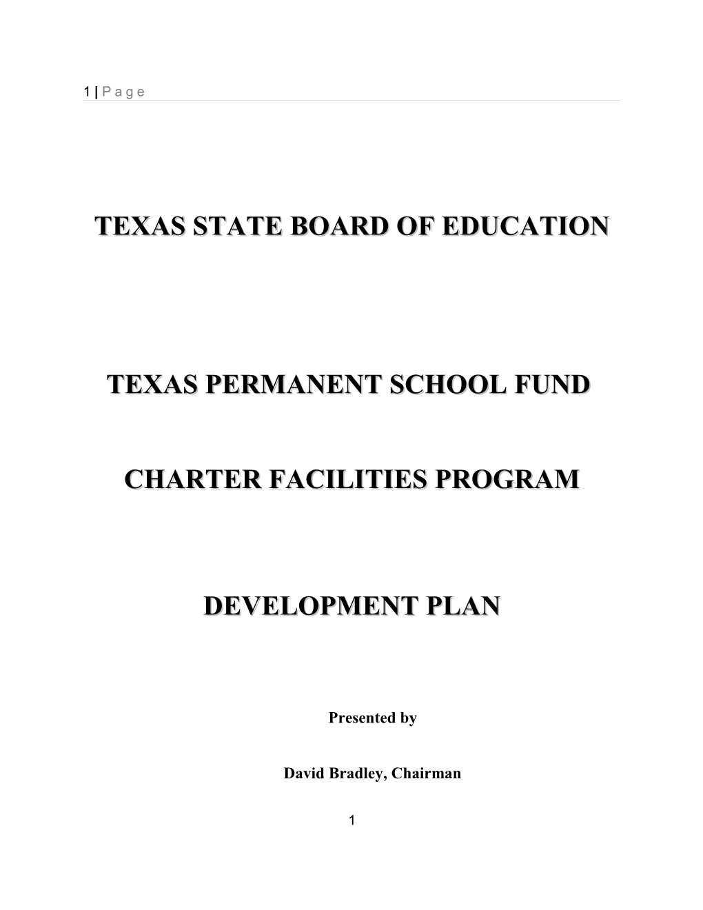 Texas Permanent School Fund (Tpsf)