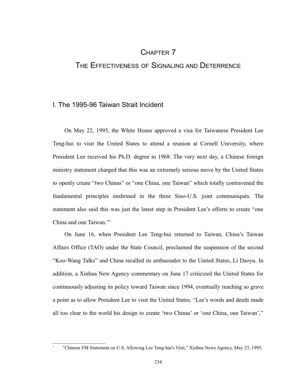 Chapter 3 Theory Evaluation: Initiation and Outcome of Economic Sanctions