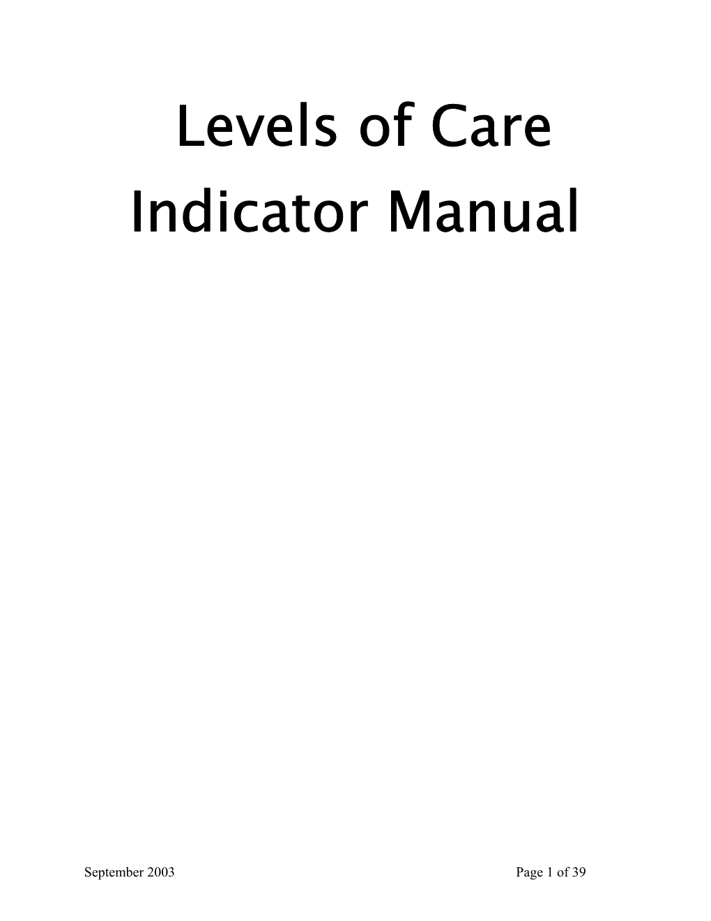 LOC Indicator Manual.June 12