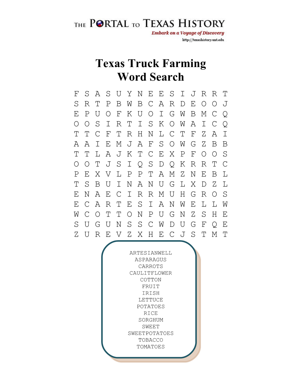Texas Truck Farming