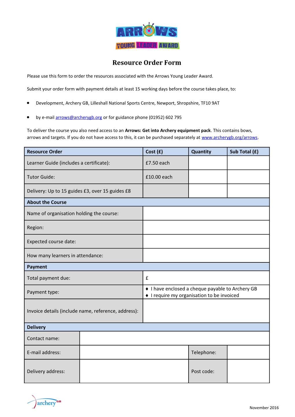 Coaching Grant Scheme