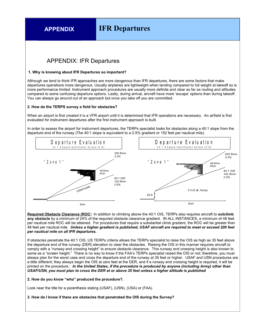 1. Why Is Knowing About IFR Departures So Important?