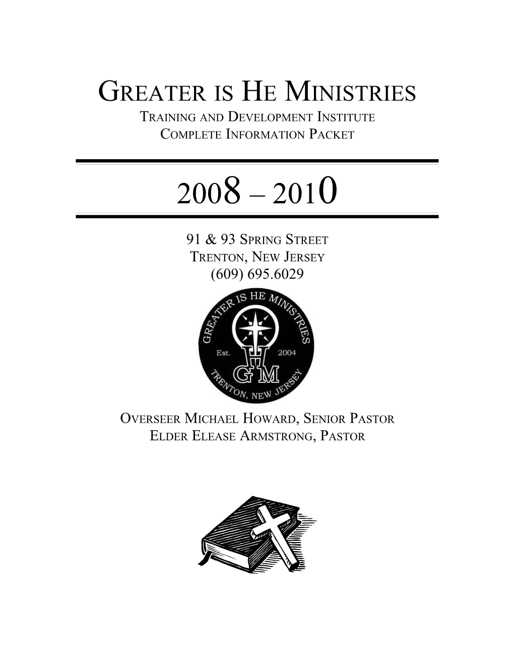 Greater Is He Ministries