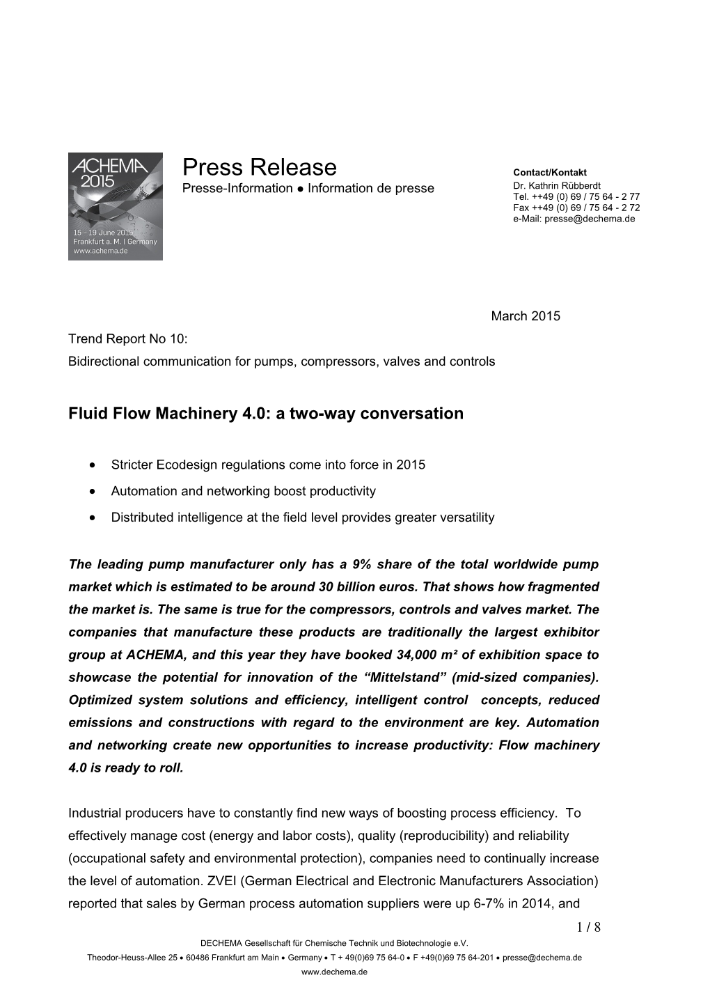Fluid Flow Machinery 4.0: a Two-Way Conversation