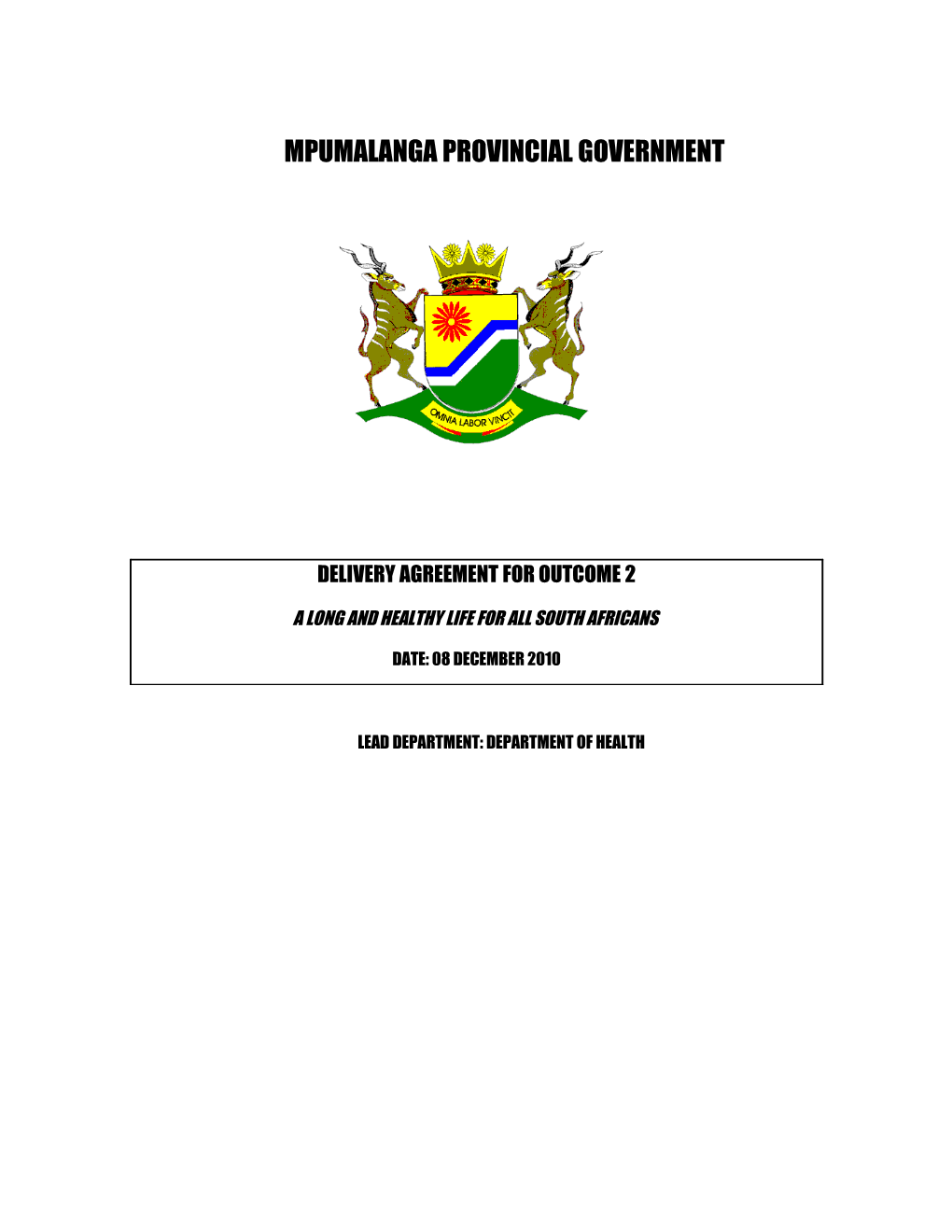 Mpumalanga Provincial Government