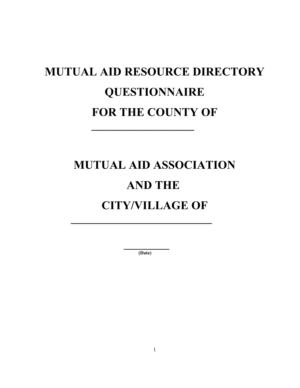 Mutual Aid Resource Dir Form