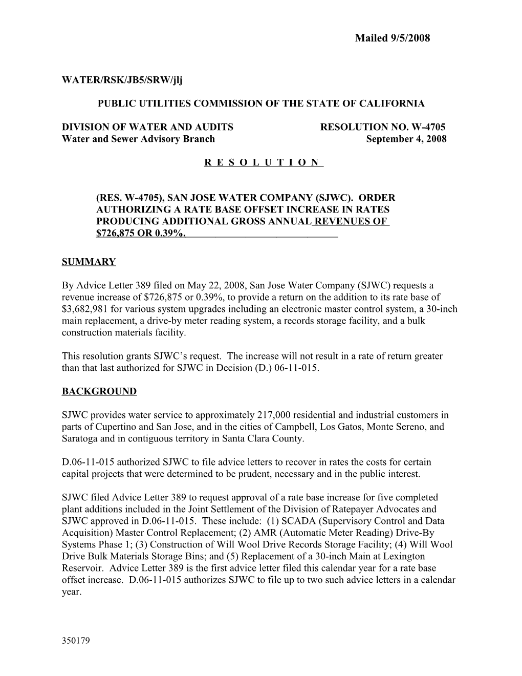 Public Utilities Commission of the State of California s13