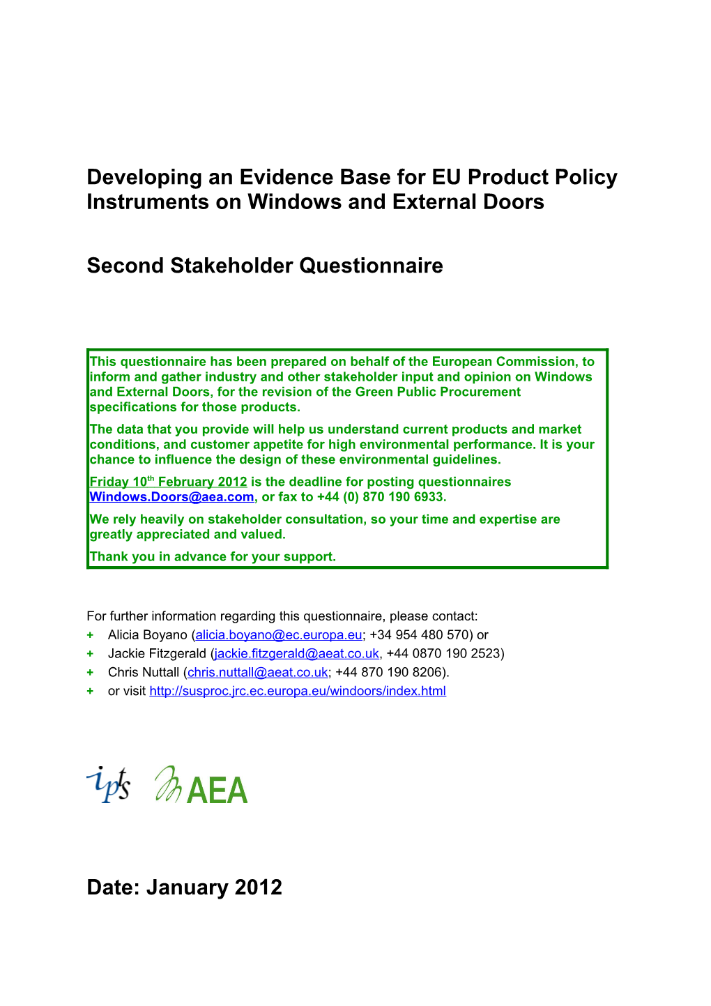 Developing an Evidence Base for EU Product Policy Instruments on Toilets and Urinals