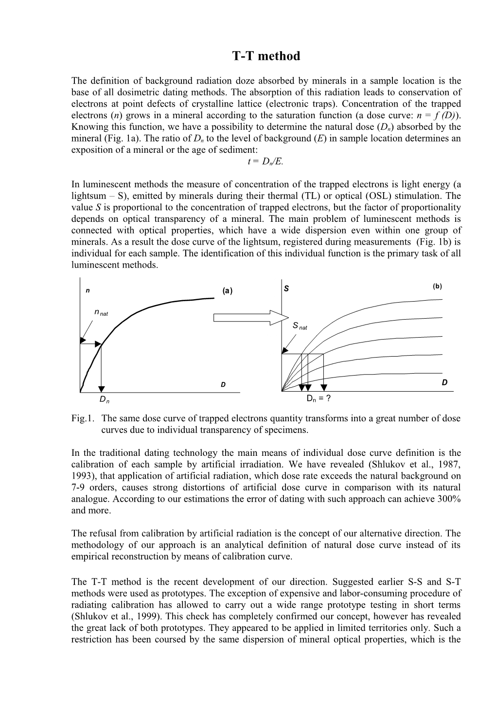 The Definition of Background Radiation Doze Absorbed by Minerals in a Sample Location Is