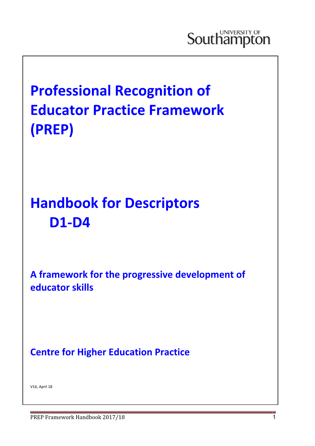 2) What Is the PREP Framework?