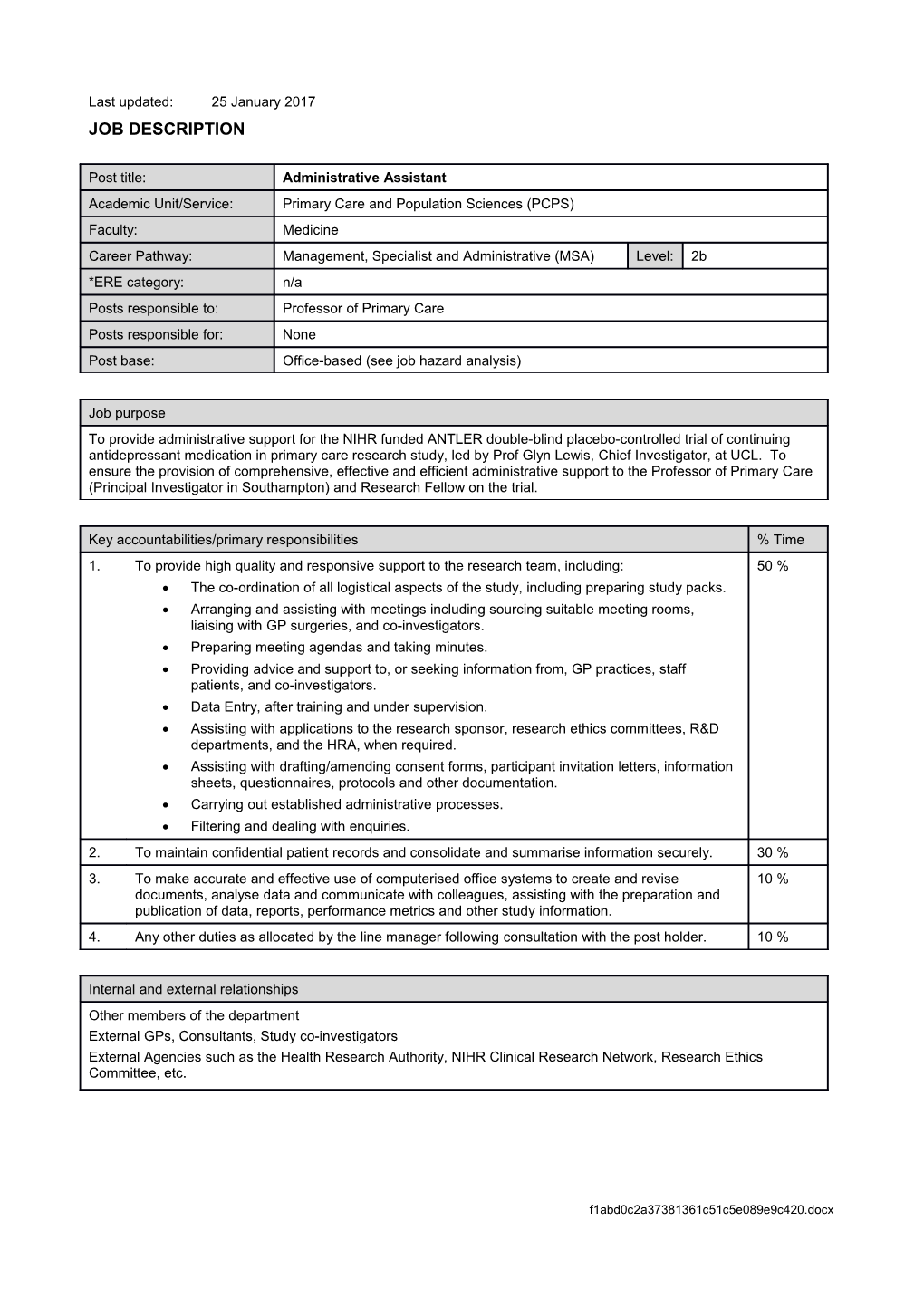 Person Specification s12
