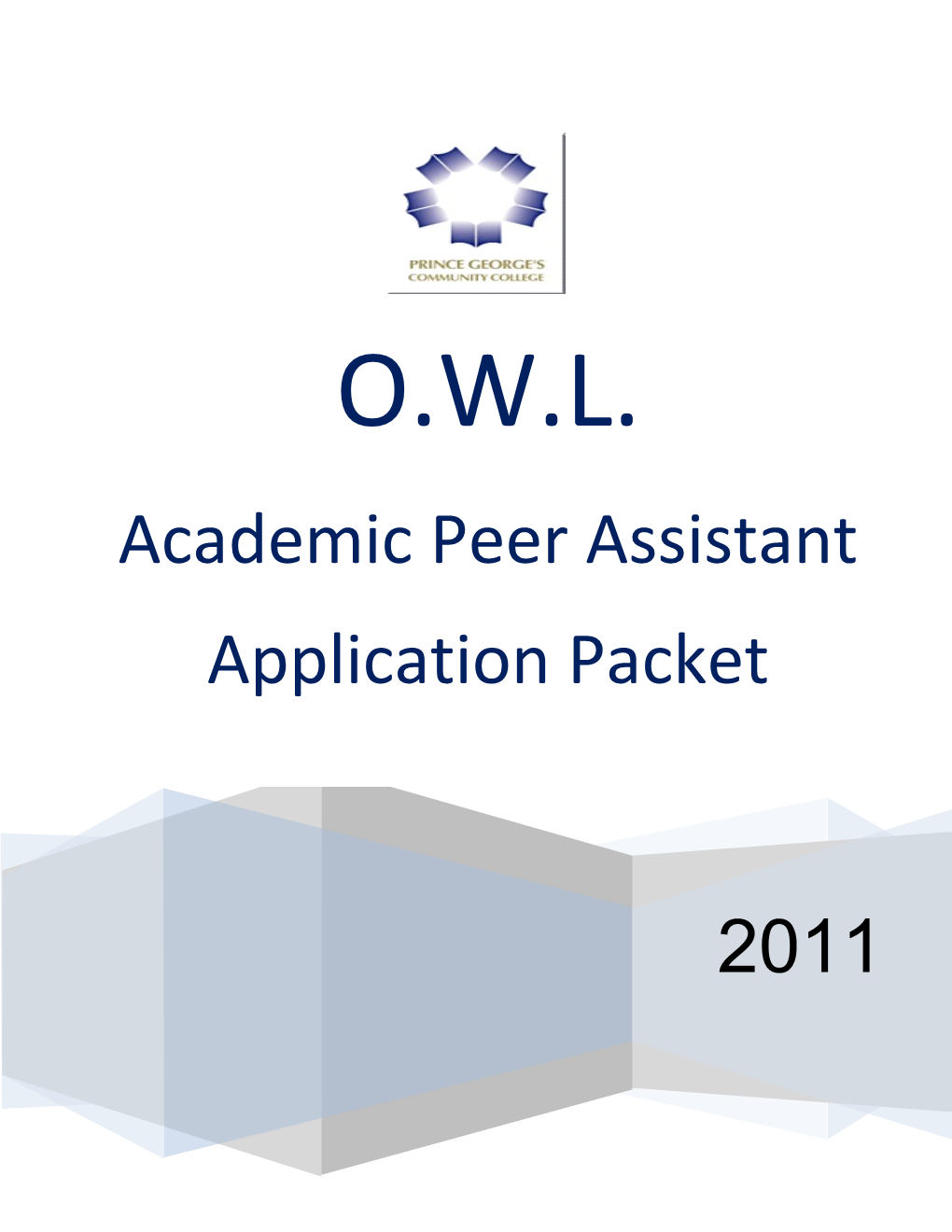 O.W.L. Academic Peer Assistance