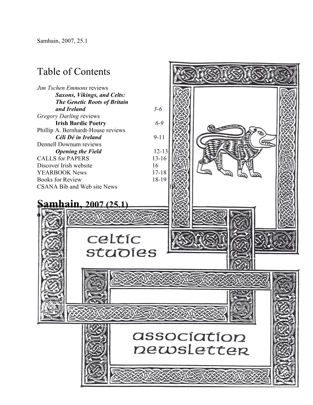 Table of Contents s50