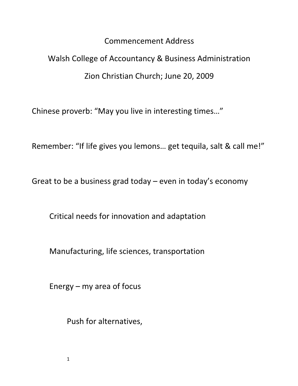 Walsh College of Accountancy & Business Administration