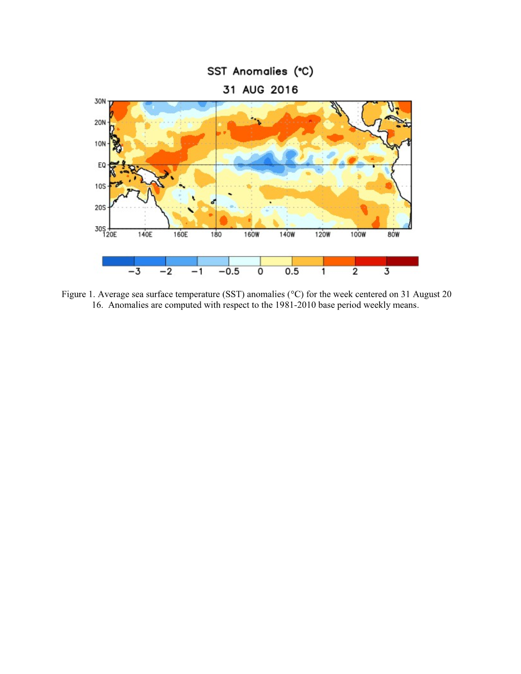 Synopsis: ENSO-Neutral Conditions May Transition to La Niña Co s1
