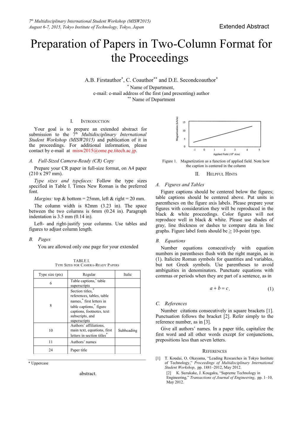 Paper Title (Use Style: Paper Title) s43