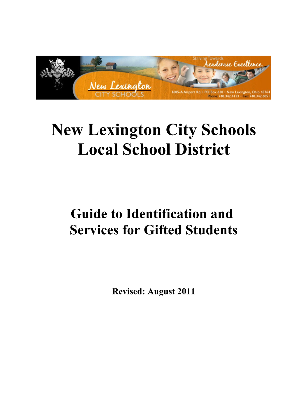 New Lexington City Schools