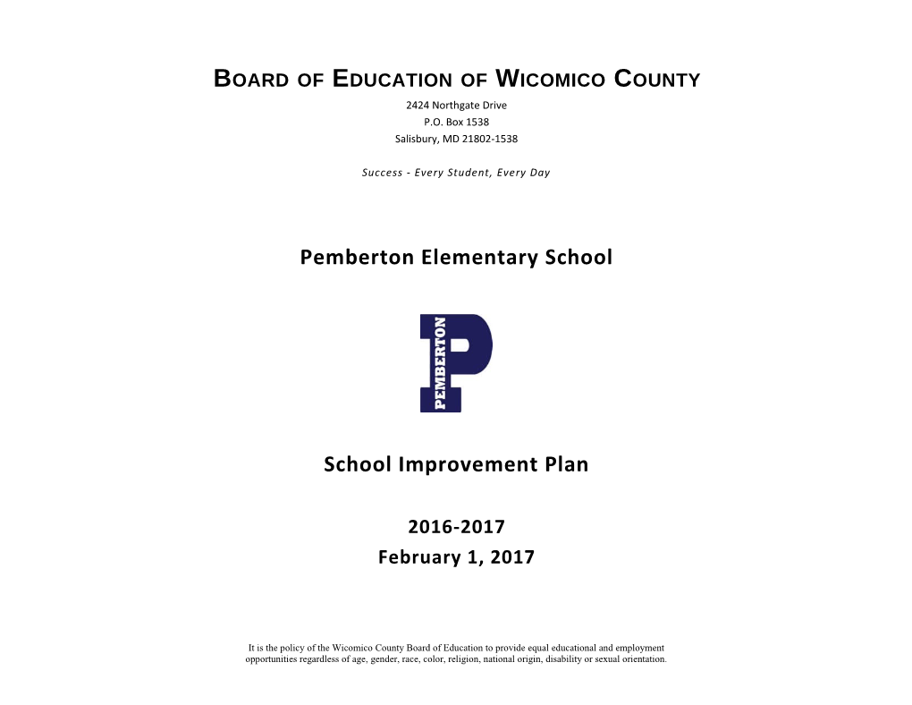 Board of Education of Wicomico County