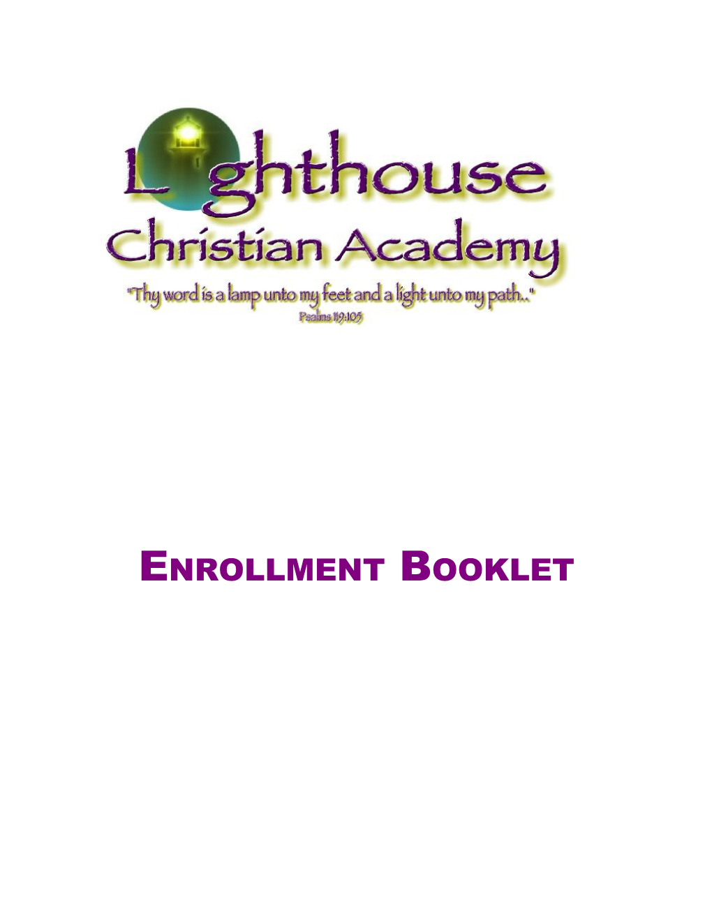 Enrollment Booklet