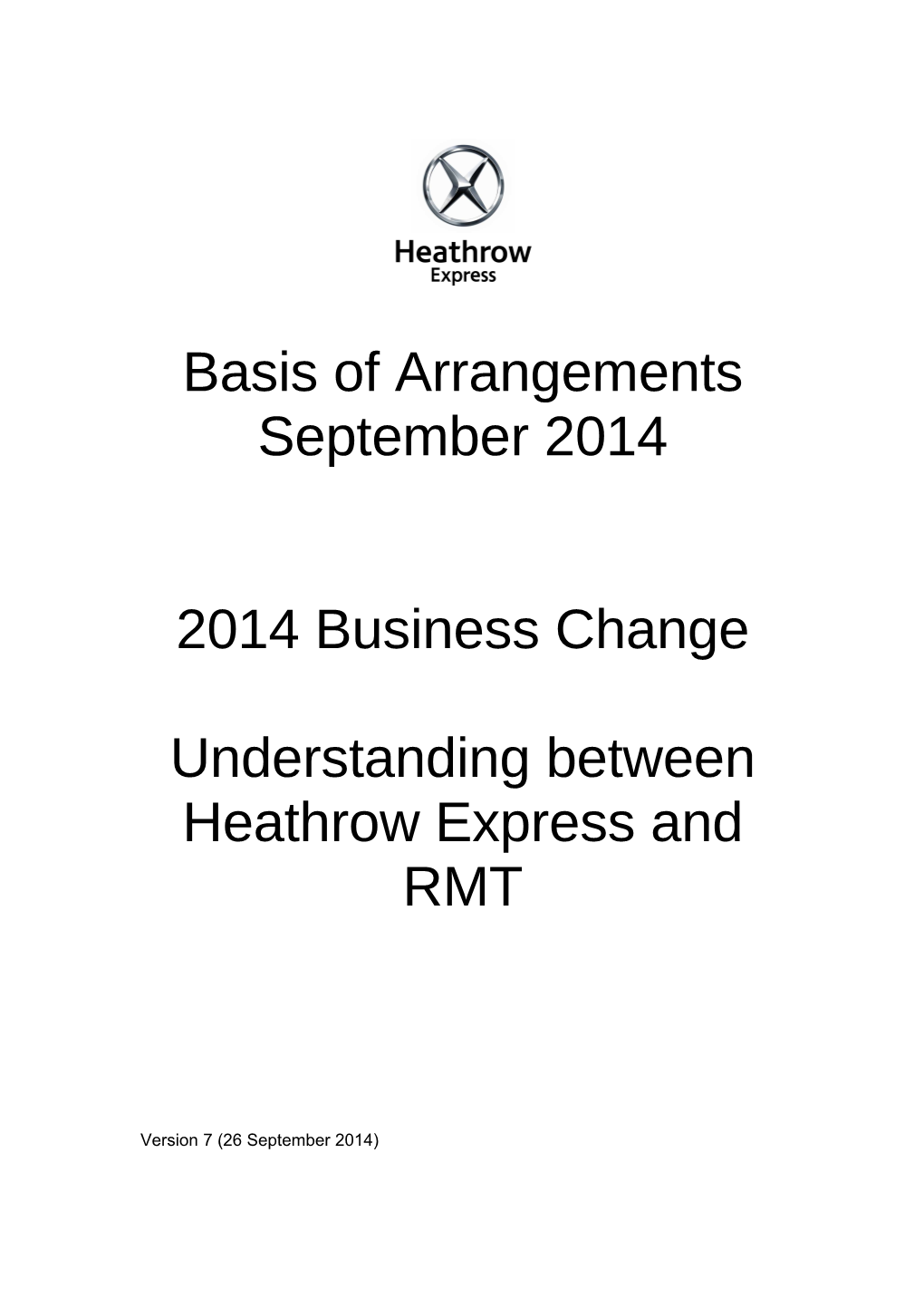 2014 Business Change